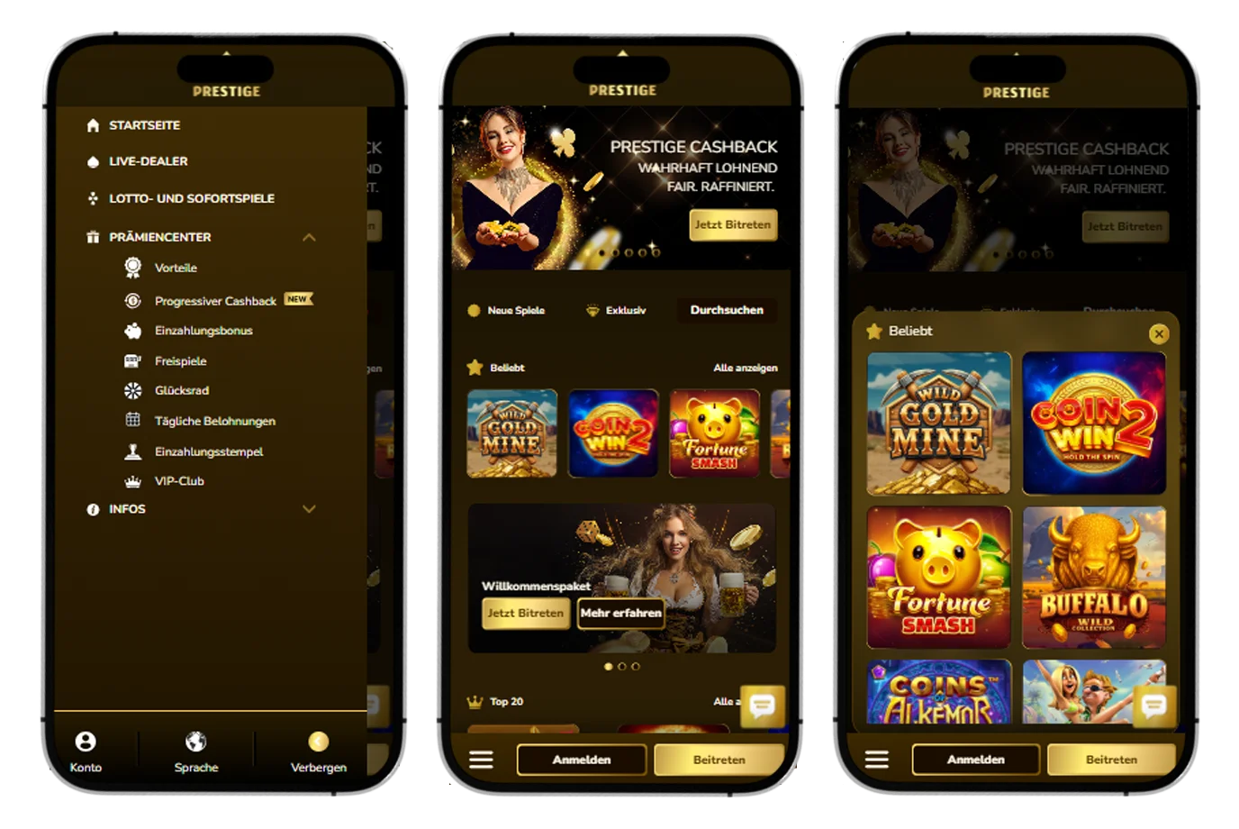 Casino Prestige app