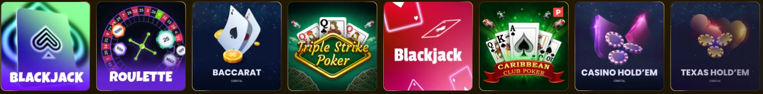 Casino Prestige Tischspiele